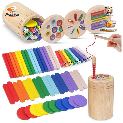Montessori spielzeug 1 - spielzeug, 4-in-1
