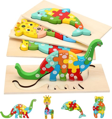 Holzpuzzle montessori - holzpuzzle,
