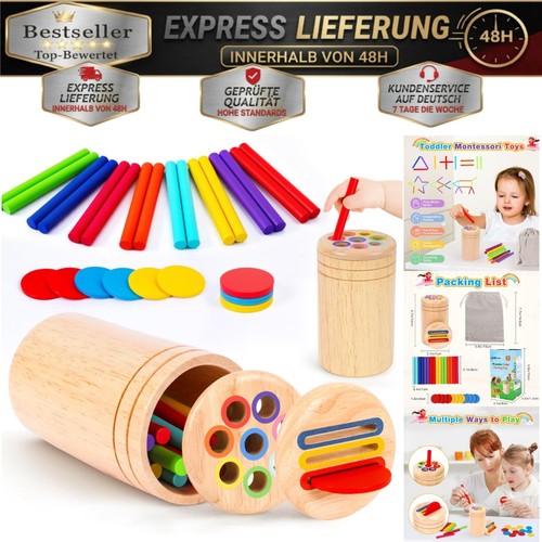 Montessori holzspielzeug 1 - holzspielzeug, ab