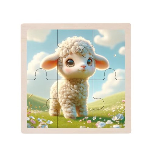 Montessori mini holzpuzzle - montessori, mini-holzpuzzle