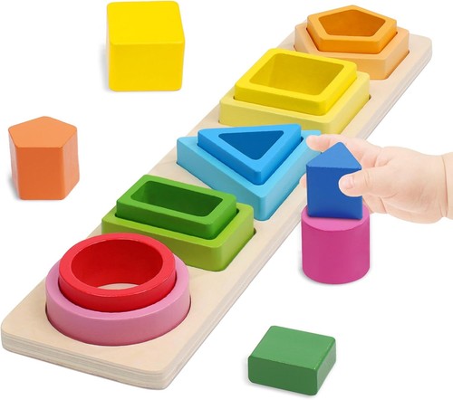 Montessori holzspielzeug 3 - holzspielzeug, 1-3
