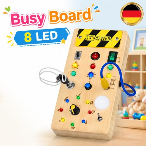 Led busy board montessori - led,