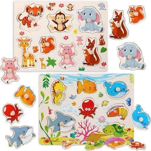 Sätze holzpuzzle 3 - sätze,