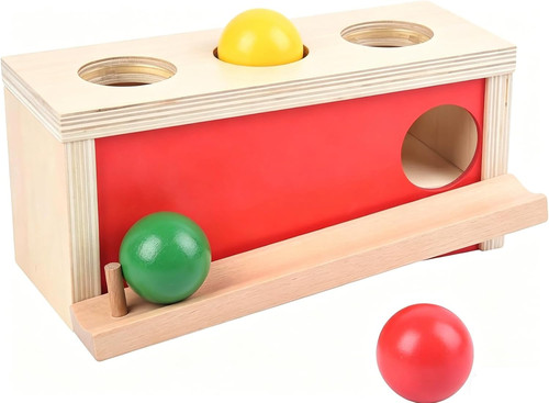 Montessori objektpermanenz box - montessori, objektpermanenz-box