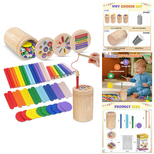 Montessori spielzeug 1 - montessori, 4-in-1