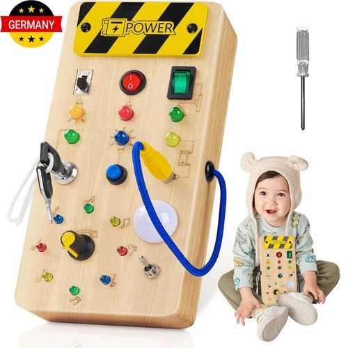 Led busy board montessori - busy,