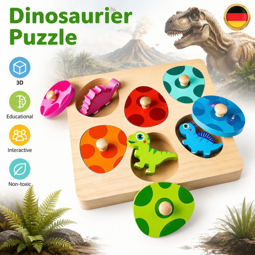Spielzeug jahr holzpuzzle - ab, 1