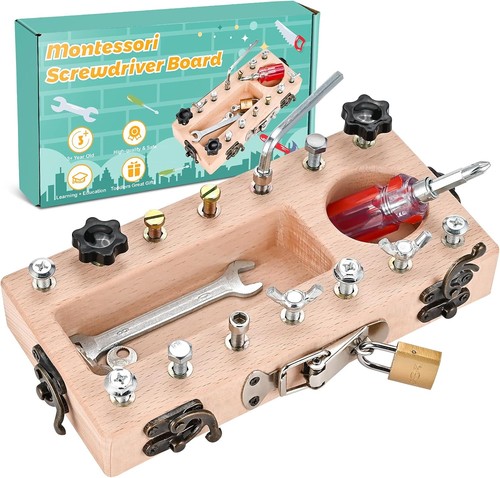 Schraubbrett montessori - schraubbrett,