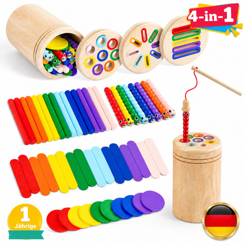 Montessori spielzeug 1 - montessori, spielzeug,4-in-1