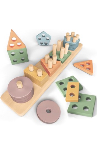 Montessori holzspielzeug baby - holzspielzeug,