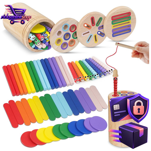 Montessori spielzeug 1 - spielzeug, 4-in-1