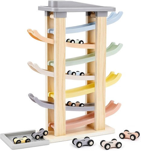 Kugelbahn holzspielzeug - kugelbahn,