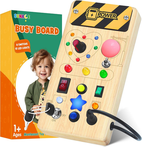 Montessori busy board - board,