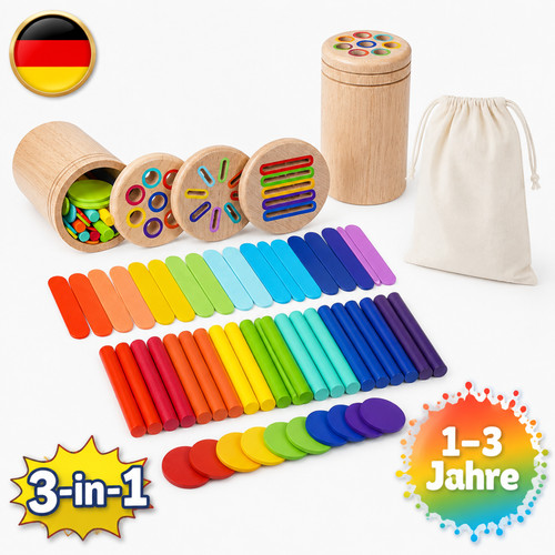 Montessori spielzeug - 3-in-1,