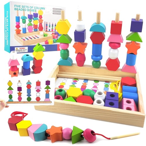 Holz montessori spielzeug 2 - holz,