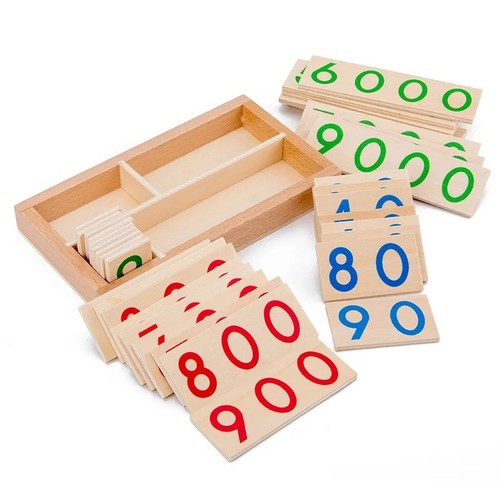 Montessori zahlenkarten - 🔢,