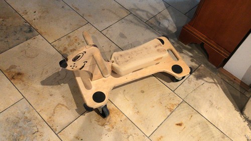 Holzspielzeug trettroller - holzspielzeug,