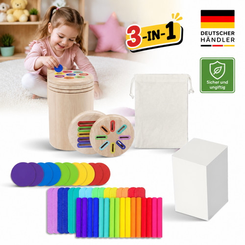 Sensorik spielzeug holz 1 - sensorik, 3-in-1